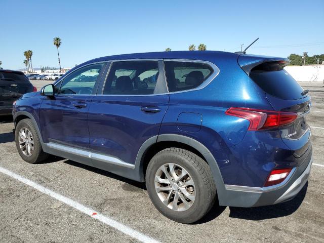 5NMS23AD9KH009238 - 2019 HYUNDAI SANTA FE SE BLUE photo 2