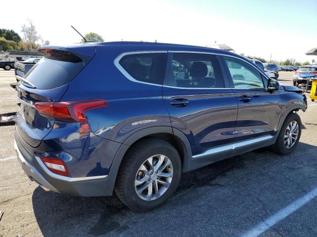 5NMS23AD9KH009238 - 2019 HYUNDAI SANTA FE SE BLUE photo 3