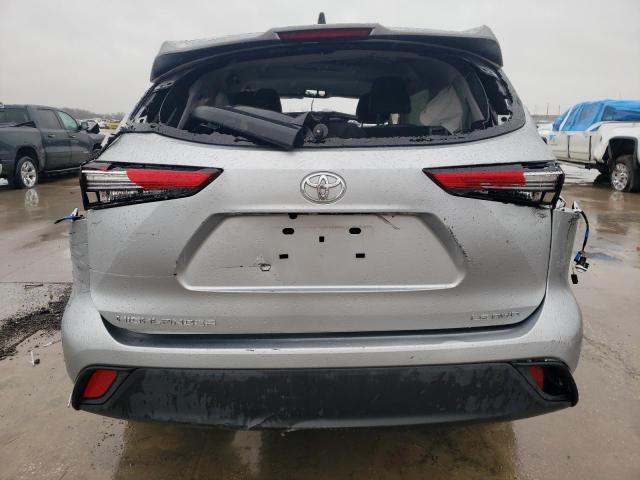 5TDBZRBH3NS571315 - 2022 TOYOTA HIGHLANDER L SILVER photo 6