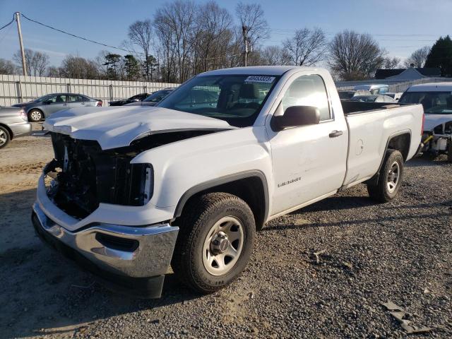 1GTN1LEC6JZ904357 - 2018 GMC SIERRA C1500 WHITE photo 1