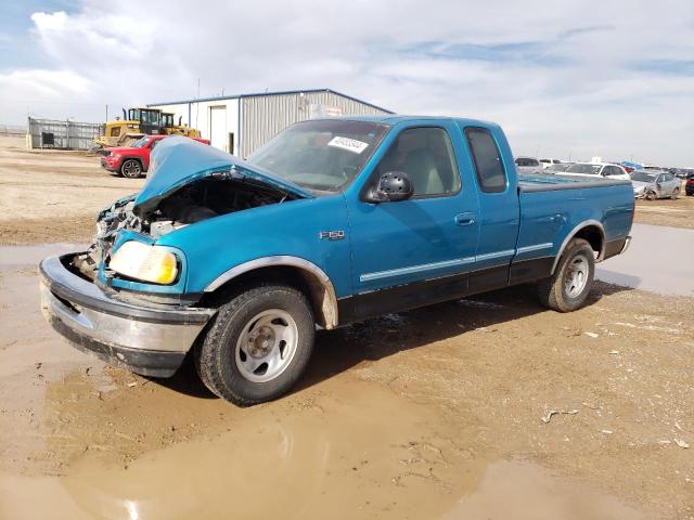 1FTDX1764VKA60811 - 1997 FORD F150 BLUE photo 1