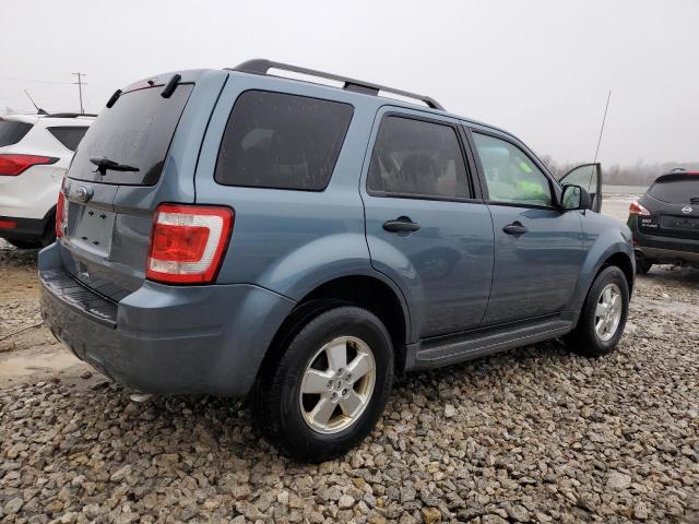 1FMCU0D72AKD39370 - 2010 FORD ESCAPE XLT BLUE photo 3