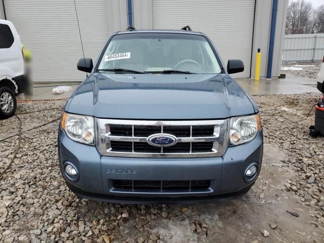 1FMCU0D72AKD39370 - 2010 FORD ESCAPE XLT BLUE photo 5