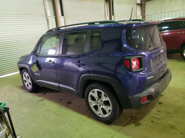 ZACNJABB6KPJ78397 - 2019 JEEP RENEGADE LATITUDE BLUE photo 2