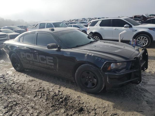 2C3CDXAT6EH367737 - 2014 DODGE CHARGER POLICE BLACK photo 1