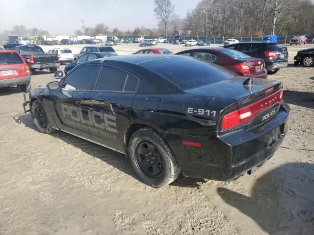 2C3CDXAT6EH367737 - 2014 DODGE CHARGER POLICE BLACK photo 4