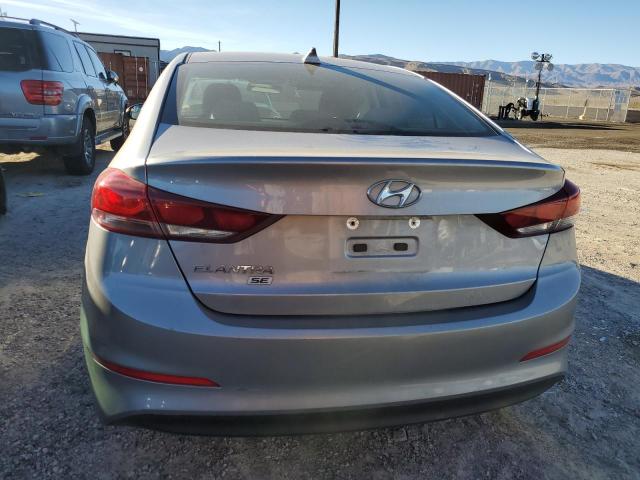 5NPD74LF8HH147993 - 2017 HYUNDAI ELANTRA SE GRAY photo 6