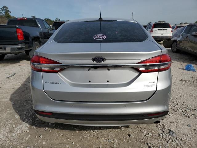 3FA6P0HD2JR213584 - 2018 FORD FUSION SE SILVER photo 6