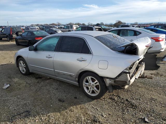 1HGCM55757A186788 - 2007 HONDA ACCORD EX SILVER photo 2