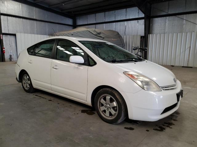 JTDKB20U453091006 - 2005 TOYOTA PRIUS WHITE photo 4