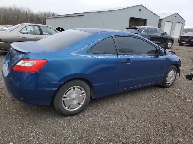 2HGFG1B35AH002134 - 2010 HONDA CIVIC DX-G BLUE photo 3