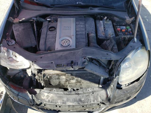 3VWRJ71K58M180689 - 2008 VOLKSWAGEN JETTA WOLFSBURG 黑色 照片 11