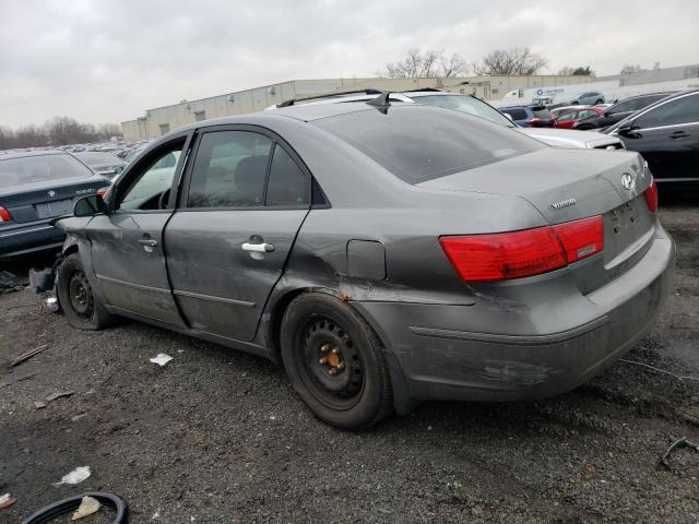 5NPET46C29H545560 - 2009 HYUNDAI SONATA GLS GRAY photo 2