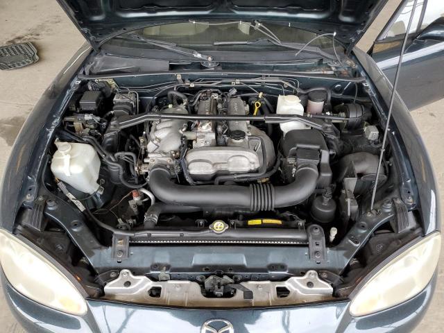 JM1NB353350412473 - 2005 MAZDA MX-5 MIATA BASE GREEN photo 11