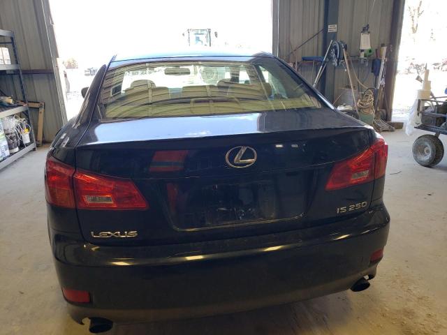 JTHBK262865022202 - 2006 LEXUS IS 250 BLACK photo 6