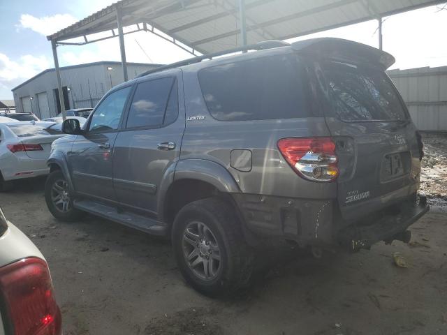 5TDZT38A04S216916 - 2004 TOYOTA SEQUOIA LIMITED GRAY photo 2