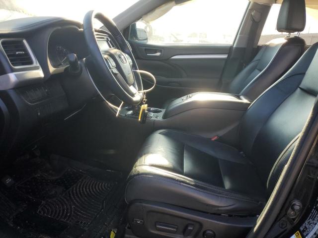 5TDJKRFH7FS199439 - 2015 TOYOTA HIGHLANDER XLE BLACK photo 7