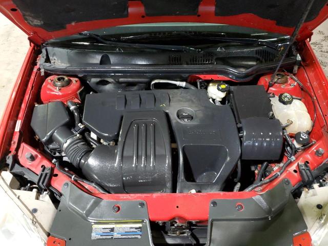 1G1AK15F677150917 - 2007 CHEVROLET COBALT LS RED photo 11