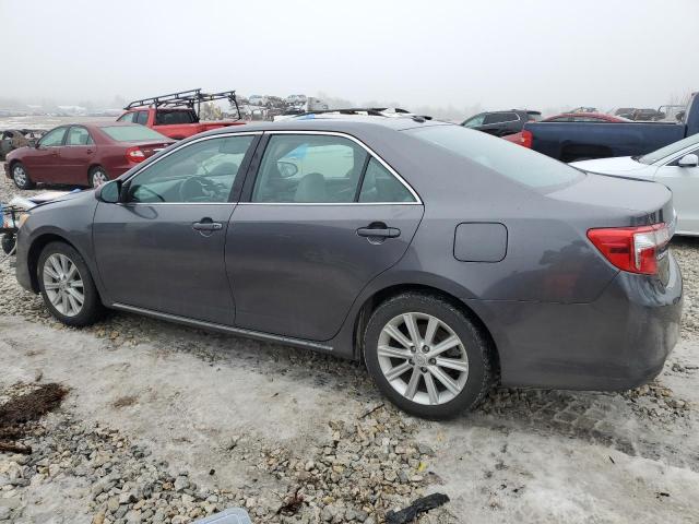 4T4BF1FK2CR185737 - 2012 TOYOTA CAMRY BASE GRAY photo 2