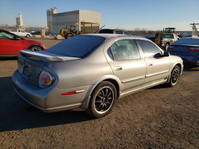 JN1DA31D72T424510 - 2002 NISSAN MAXIMA GLE SILVER photo 3