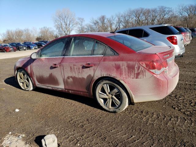 1G1P75SZ6E7212685 - 2014 CHEVROLET CRUZE RED photo 2