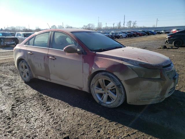 1G1P75SZ6E7212685 - 2014 CHEVROLET CRUZE RED photo 4