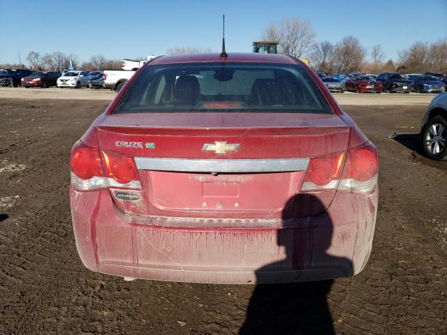 1G1P75SZ6E7212685 - 2014 CHEVROLET CRUZE RED photo 6