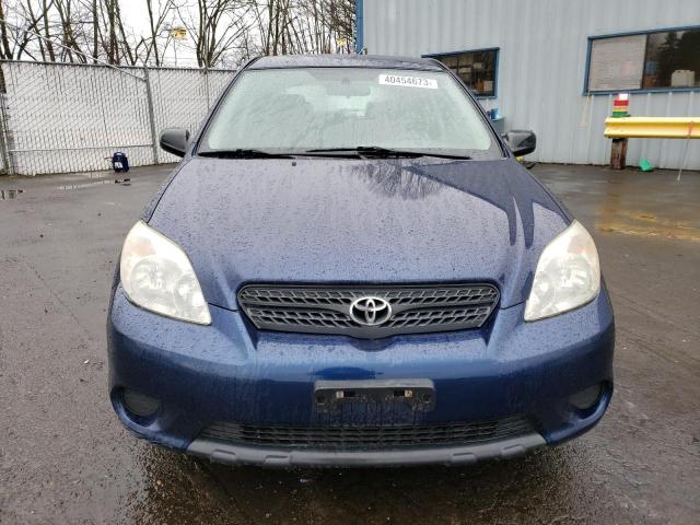 2T1KR32E26C570492 - 2006 TOYOTA MATRIX XR BLUE photo 5