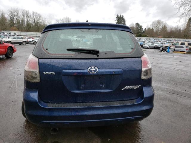 2T1KR32E26C570492 - 2006 TOYOTA MATRIX XR BLUE photo 6