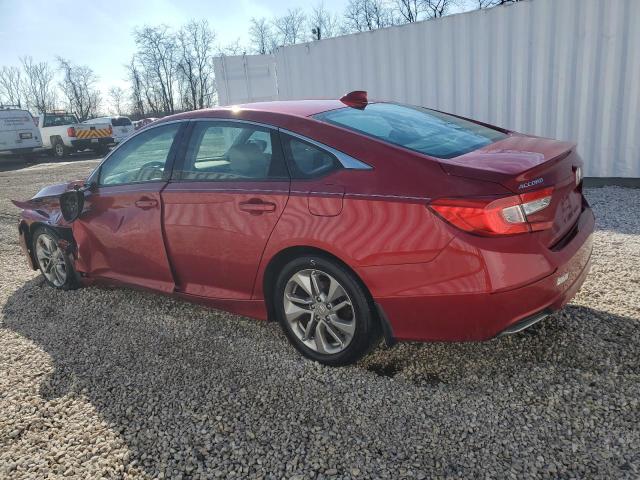 1HGCV1F19JA035086 - 2018 HONDA ACCORD LX RED photo 2