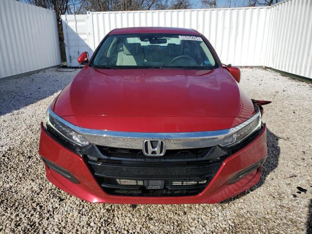 1HGCV1F19JA035086 - 2018 HONDA ACCORD LX RED photo 5