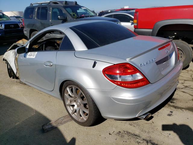 WDBWK56FX6F119224 - 2006 MERCEDES-BENZ SLK 350 SILVER photo 2