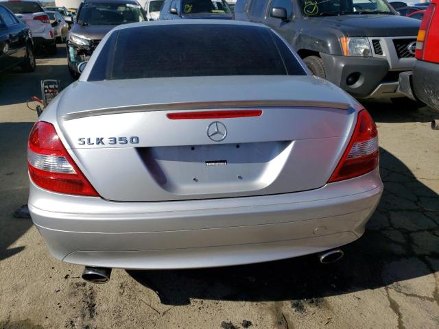 WDBWK56FX6F119224 - 2006 MERCEDES-BENZ SLK 350 SILVER photo 6