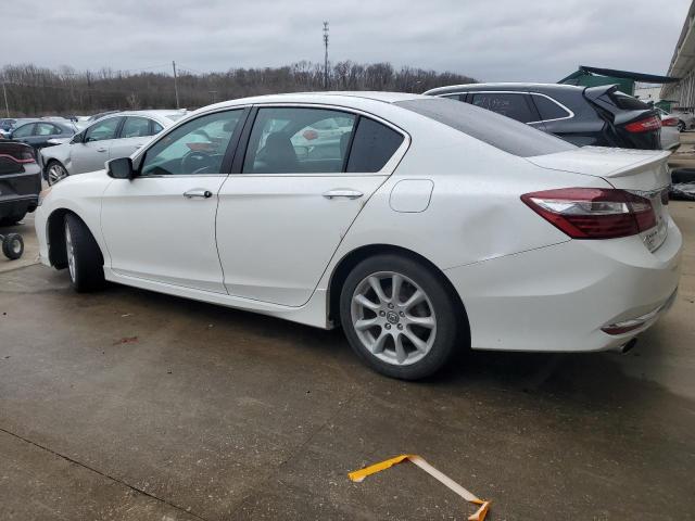 1HGCR2F57HA214637 - 2017 HONDA ACCORD SPORT WHITE photo 2