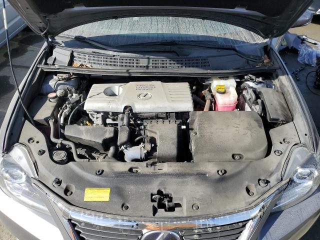 JTHKD5BH4E2188464 - 2014 LEXUS CT 200 GRAY photo 11