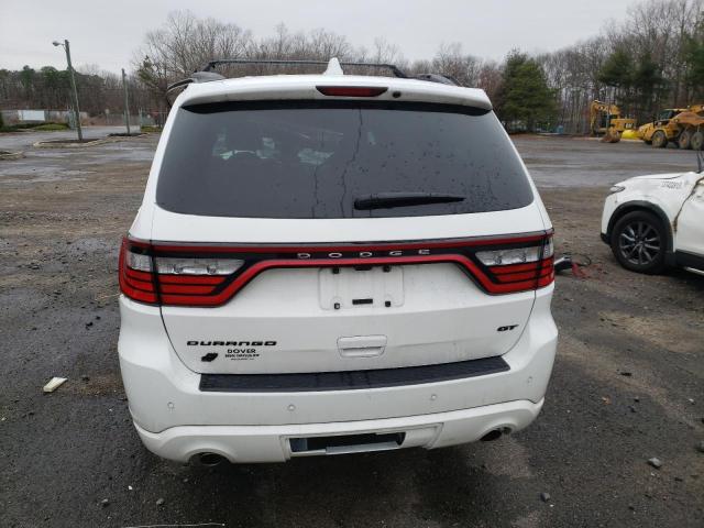 1C4RDJDG3LC249226 - 2020 DODGE DURANGO GT WHITE photo 6