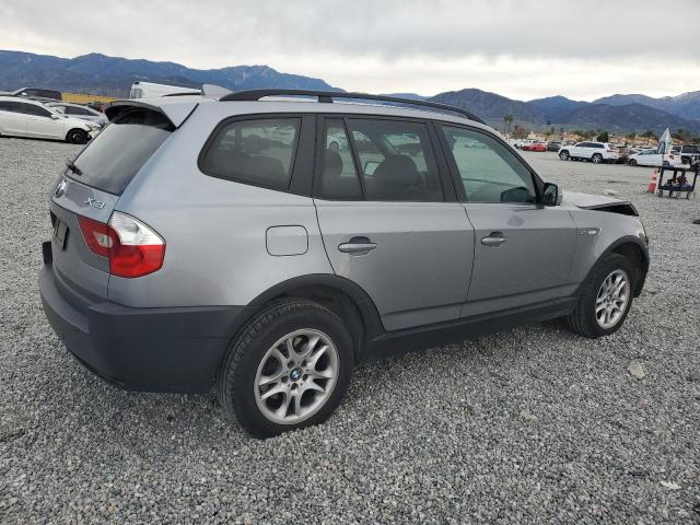 WBXPA73465WC49643 - 2005 BMW X3 2.5I GRAY photo 3