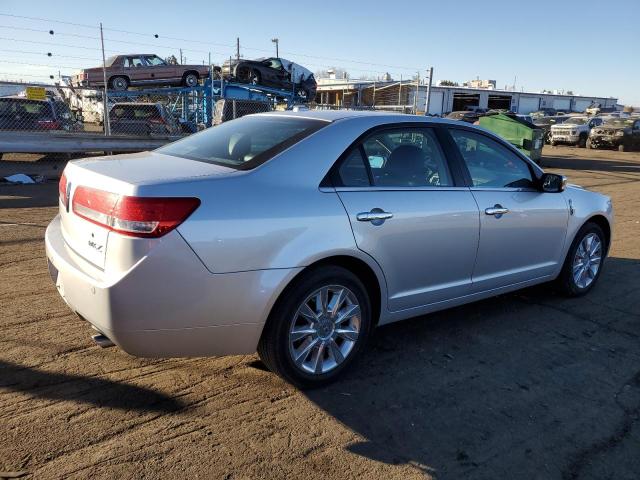 3LNHL2GC3BR754773 - 2011 LINCOLN MKZ SILVER photo 3