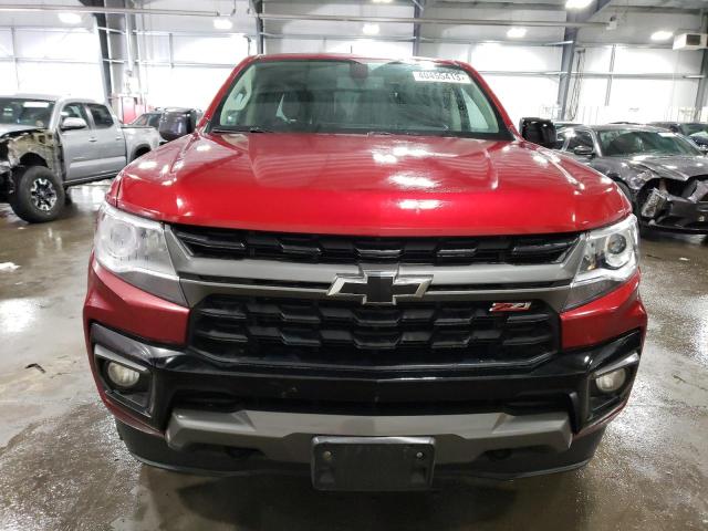 1GCGTDEN8M1130030 - 2021 CHEVROLET COLORADO Z71 RED photo 5