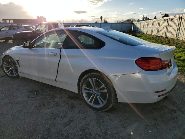 WBA3N7C58EK221935 - 2014 BMW 428 I WHITE photo 2