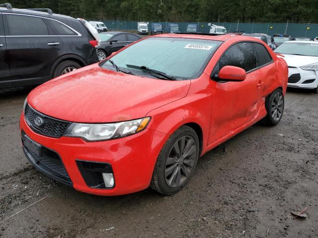 KNAFW6A39C5594676 - 2012 KIA FORTE SX RED photo 1