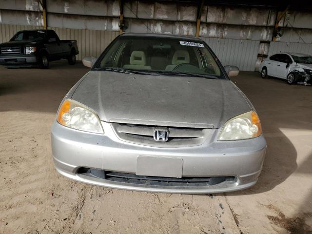 1HGEM21973L079335 - 2003 HONDA CIVIC EX SILVER photo 5