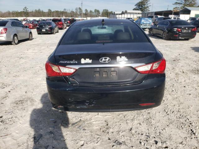 5NPEB4AC4BH021360 - 2011 HYUNDAI SONATA GLS BLACK photo 6