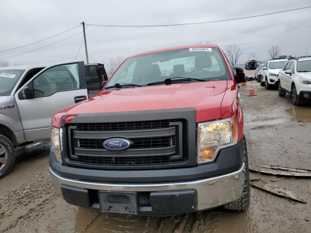 1FTMF1CF1DKD87299 - 2013 FORD F150 RED photo 5