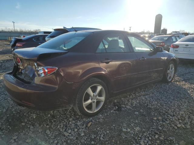 1YVHP80C375M28370 - 2007 MAZDA 6 I BURGUNDY photo 3