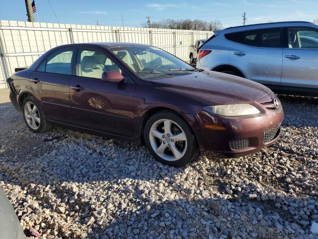 1YVHP80C375M28370 - 2007 MAZDA 6 I BURGUNDY photo 4