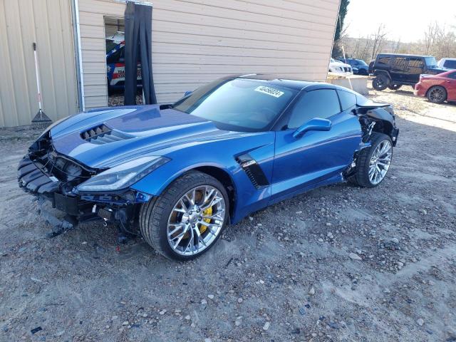 1G1YU2D68G5603463 - 2016 CHEVROLET CORVETTE Z06 3LZ BLUE photo 1