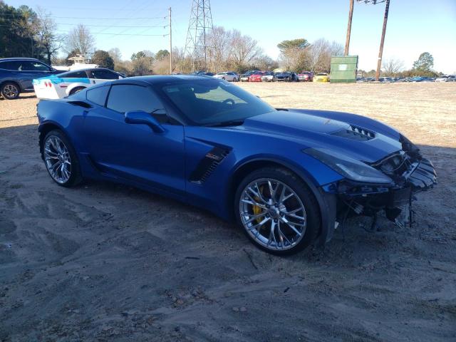 1G1YU2D68G5603463 - 2016 CHEVROLET CORVETTE Z06 3LZ BLUE photo 4