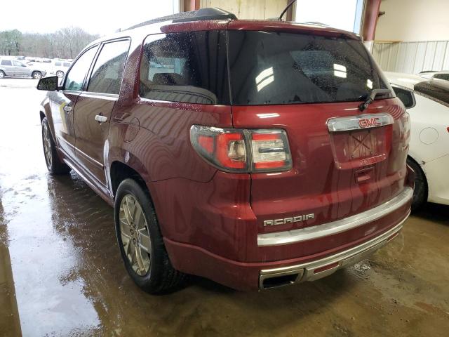 1GKKRTKDXGJ263962 - 2016 GMC ACADIA DENALI BURGUNDY photo 2