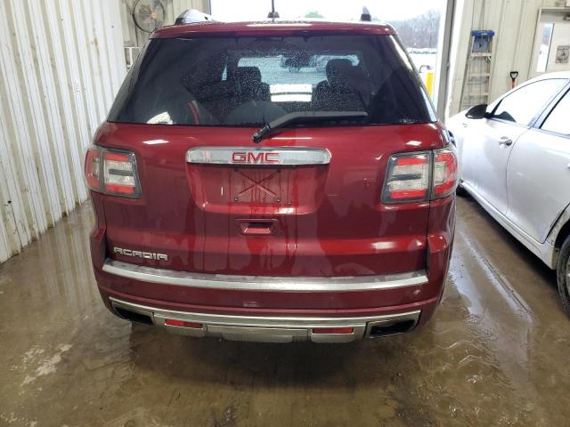 1GKKRTKDXGJ263962 - 2016 GMC ACADIA DENALI BURGUNDY photo 6